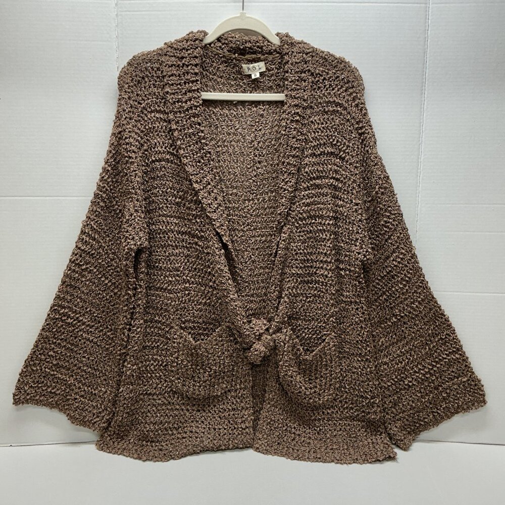 💙POL CARDIGAN TIES IN FRONT WITH POCKETS PTP:23" DOES STRETCH SO NICE POL !